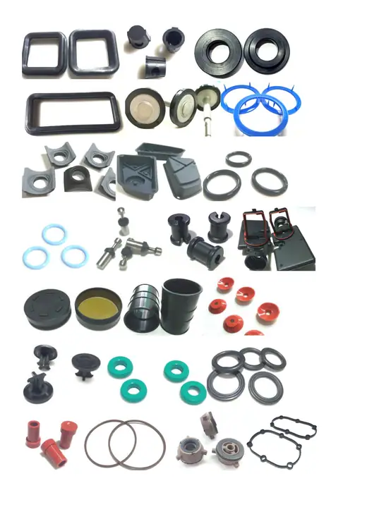Custom rubber washer and seal part