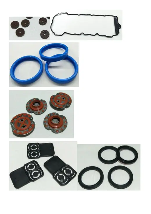 Custom black rubber sealing component